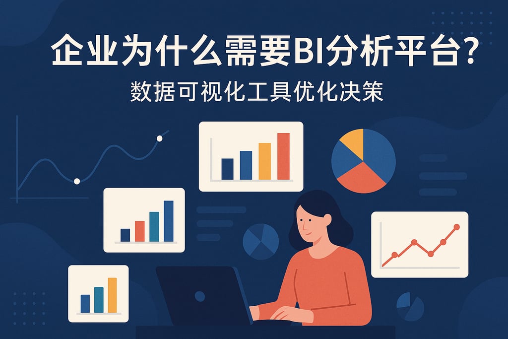 企业为什么需要BI分析平台？数据可视化工具优化决策"